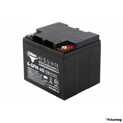 Аккумуляторная батарея RuTrike 6-GFM-40 (12V43A/H C20)