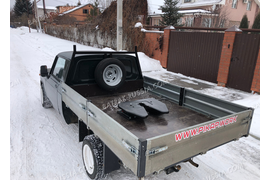 ВИС БАТРАК 2345 тягач с разными видами тягово-сцепных устройств в грузовой платформе