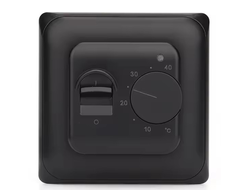 Терморегулятор RTC 70.26 черный , для теплого пола. 16А