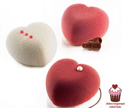 Форма силиконовая Silikomart AMORINI + вырубка