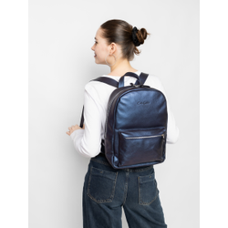 Женский кожаный рюкзак Albiate Premium indigo (арт. 
3103-56)