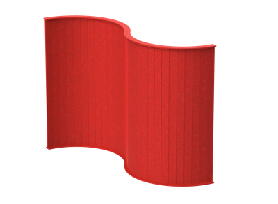 Перегородка радиальная S-образная