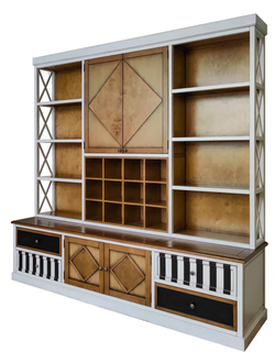 Библиотека - стеллаж в детскую комнату.