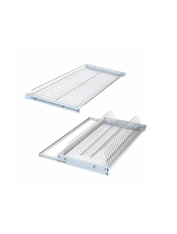 Комплект посудосушителя с РАМКОЙ BINOM 900mm хром (2 поддона)