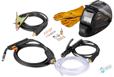 Инверторный сварочный полуавтомат MIG-200 REAL SMART (N2A5) Black (MIG/MAG/MMA/TIG DC)