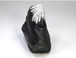 Хризантемовый камень, Целестин на аргиллите, Китай (90*80*42 мм, вес: 375 г) №25195