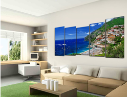 Модульная картина "Райский курорт"