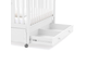 Детская кровать Nuovita Lusso Swing продольный Bianco/Белый