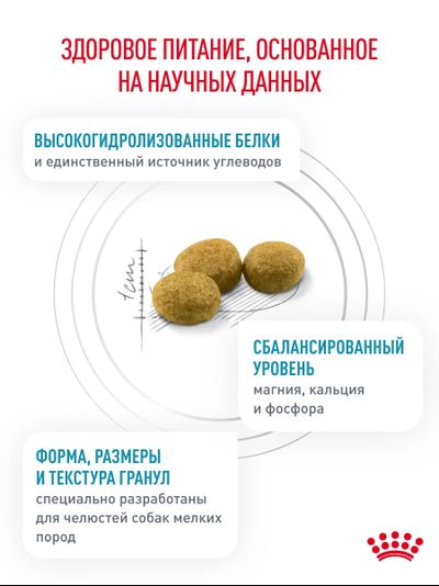 Royal Canin (Роял Канин) Hypoallergenic Small Dog сухой корм для собак мелких пород, 1 кг