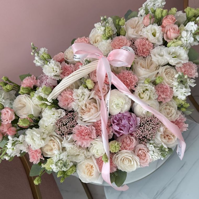 КОРЗИНА МИКС ЦВЕТОВ №30