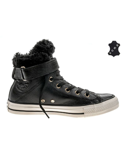 Кеды Converse Chuck Taylor All Star Winter зимние черные