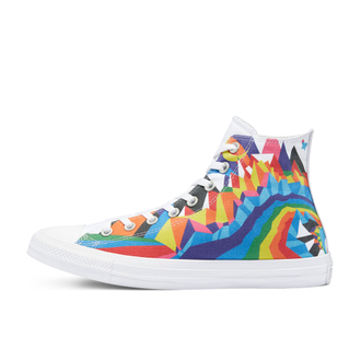 Кеды Converse Chuck Taylor All Star Pride High Top с узорами