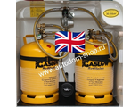 Газовые баллоны GASLOW, подключение через борт автодома
