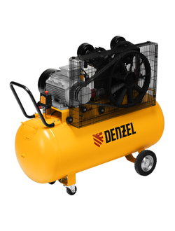 Компрессор воздушный рем. привод BCV 5500-T/200, 5,5 кВт, 200 литров, 850 л/мин Denzel