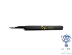 Пинцет для наращивания Rili тип L (7 мм) (Black Line)
