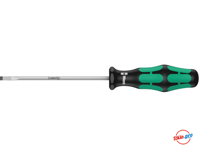 Шлицевая отвертка WERA 335 0.5 x 3.0 x 80 мм WE-110001