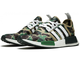 Adidas NMD_R1 Bape Green Duck Camo