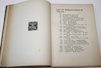 The royal institute of painters in water-colors. London: `The Studio`, 1906.