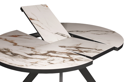 Danton черный/ керамика GOLD 120(+40)х90