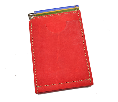 Портмоне-зажим с принтом "Бегущая лиса"