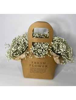 Сумочка с гипсофилой