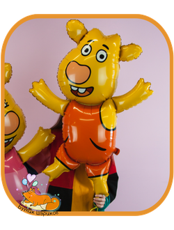 Фольгированный воздушный шар с гелием, 130 см