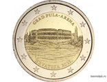 Хорватия 2 евро 2025 год - Амфитеатр в Пуле