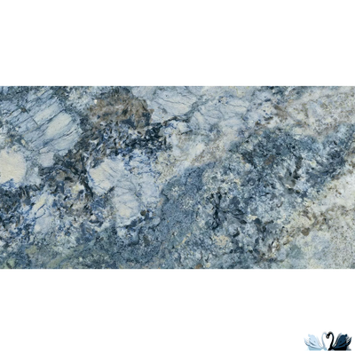 Керамогранит Fusure Ceramic SS12016 60х120 см голубой глянцевый