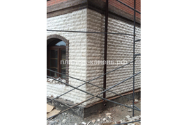 Облицовка здания камнем