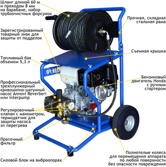 Аппарат высокого давления Посейдон ВНА-Б-200-15