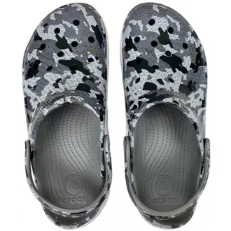 White camo crocs discount