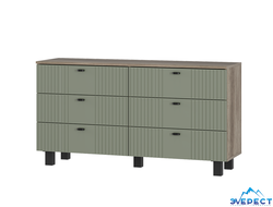 КОМОД ОЛИВА КМ-04 эквалипт софт MF12 1302*696*376