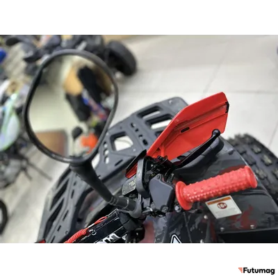 Квадроцикл MOTAX Grizlik Premium 125cc (2024) Красный камуфляж