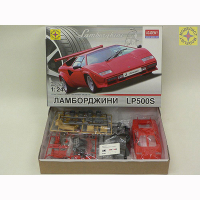Сборная модель: (Моделист 602402) Автомобиль Ламборджини LP500S