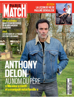 Paris Match Magazine Issue 3896 Anthony Delon Cover, Иностранные журналы, Intpressshop