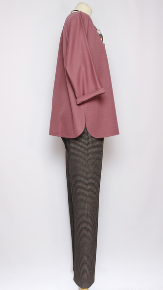 ДЖЕМПЕР  "ВИСКОЗА КИМОНО"электрик р.60, чайная роза р.50, жёлтый р.50