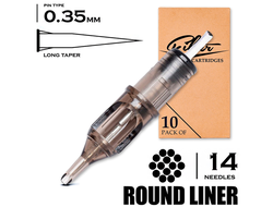 14 RLLT/0.35 - Round Liner Long Taper "EZ FILTER"