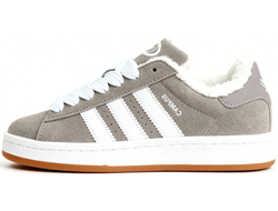 Кроссовки Adidas Campus 00s Grey зимние