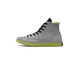 Купить Кеды Converse All Star Cx Stretch Canvas серые высокие с салатовыми вставками 171966C