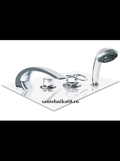 Смеситель каскадный врезной для ванны 1Marka Argo четырехпозиционный