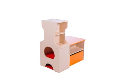 Стеллаж для игрушек и пособий «ПЕЧКА»