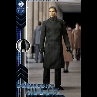 Клерик Грамматона Джон Престон (Кристиан Бэйл, "Эквилибриум") - КОЛЛЕКЦИОННАЯ ФИГУРКА 1/6 Doomsday killer (PT-sp34) - PRESENT TOYS