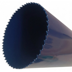 Биметаллическая коронка 112 мм глубина 200 мм с держателем 13 мм