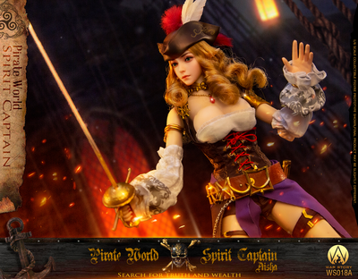 Эльфийка-пират Аиша - КОЛЛЕКЦИОННАЯ ФИГУРКА 1/6 Captain Aisha (WS018A) - War Story