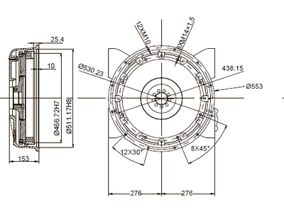 Судовой дизель-редукторный агрегат ДРА 230/1800 - купить | Двинко