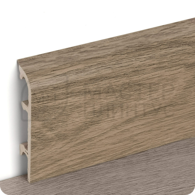 Плинтус из дюрополимера Comfort Classic 80 дуб капучино