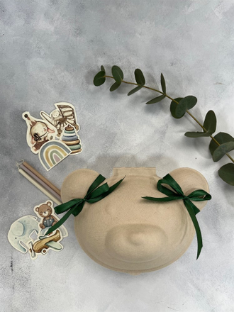 Коробочка для бенто торта «Мишка»