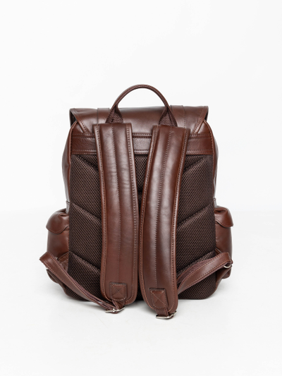 Кожаный рюкзак Montalbano Premium brown (арт. 3097-53)
