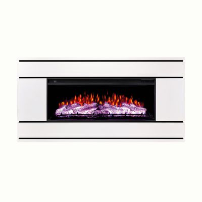 Линейный электрокамин Vega WT с очагом Joker 45