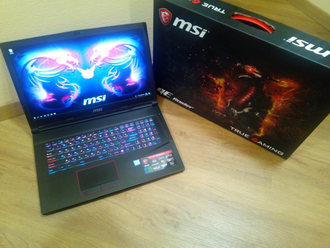 MSI GE73VR 7RF-061RU RAIDER ( 17.3 FHD 120Hz i7-7700HQ GTX1070(8Gb) 16Gb 1Tb + 256SSD )